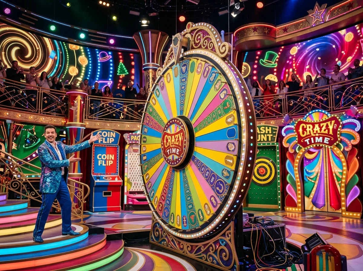 Crazy Time game show Spinorhino