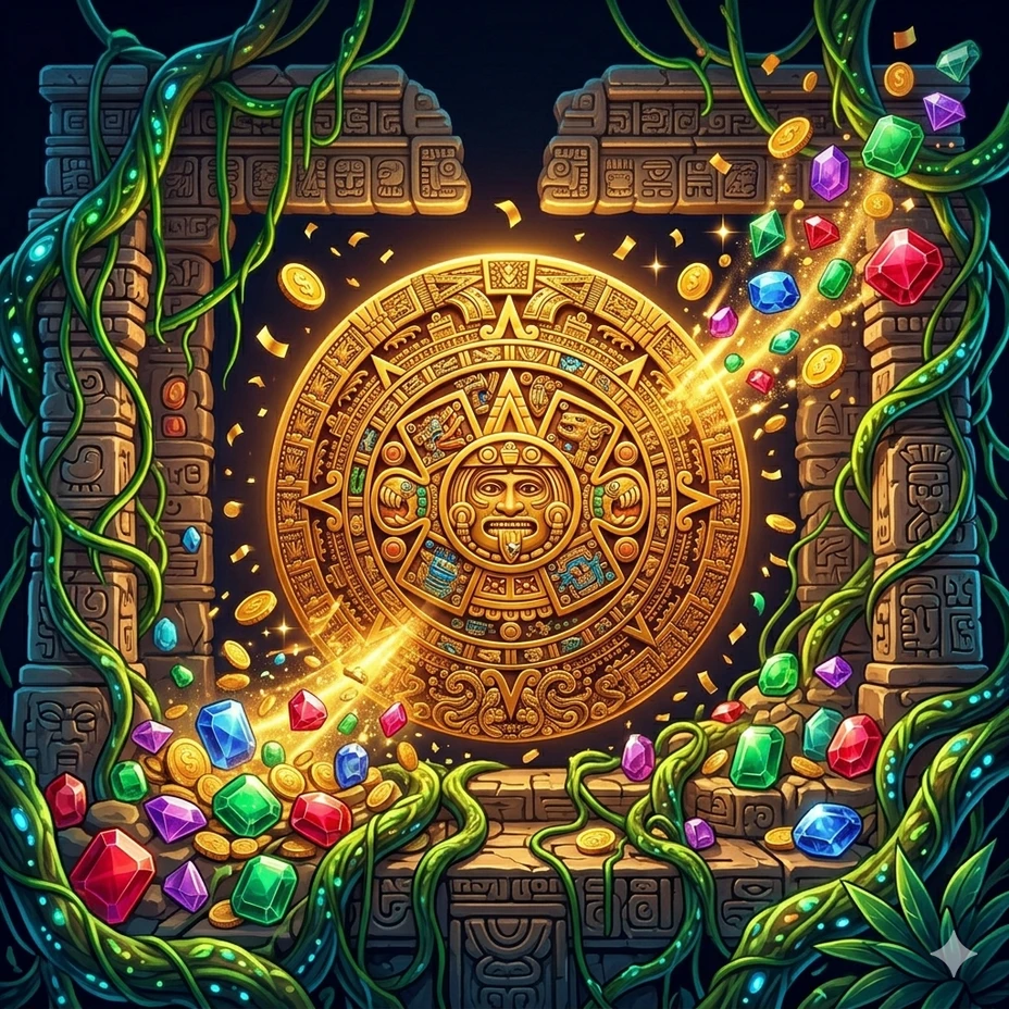 Aztec Gems φρουτάκι υψηλό RTP